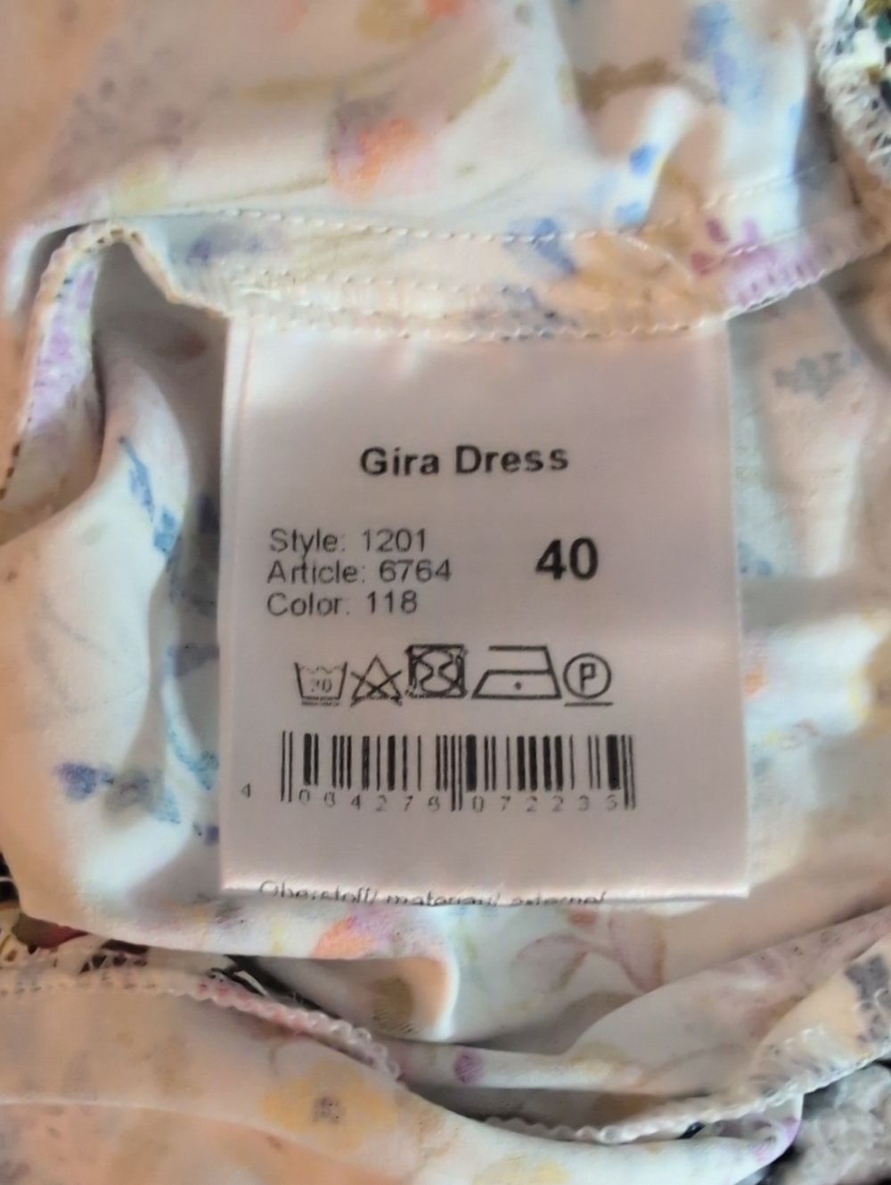 Raffaello Rossi | Floral Print Sleeveless Sheath Dress - Multicolor - Picture 10 of 13